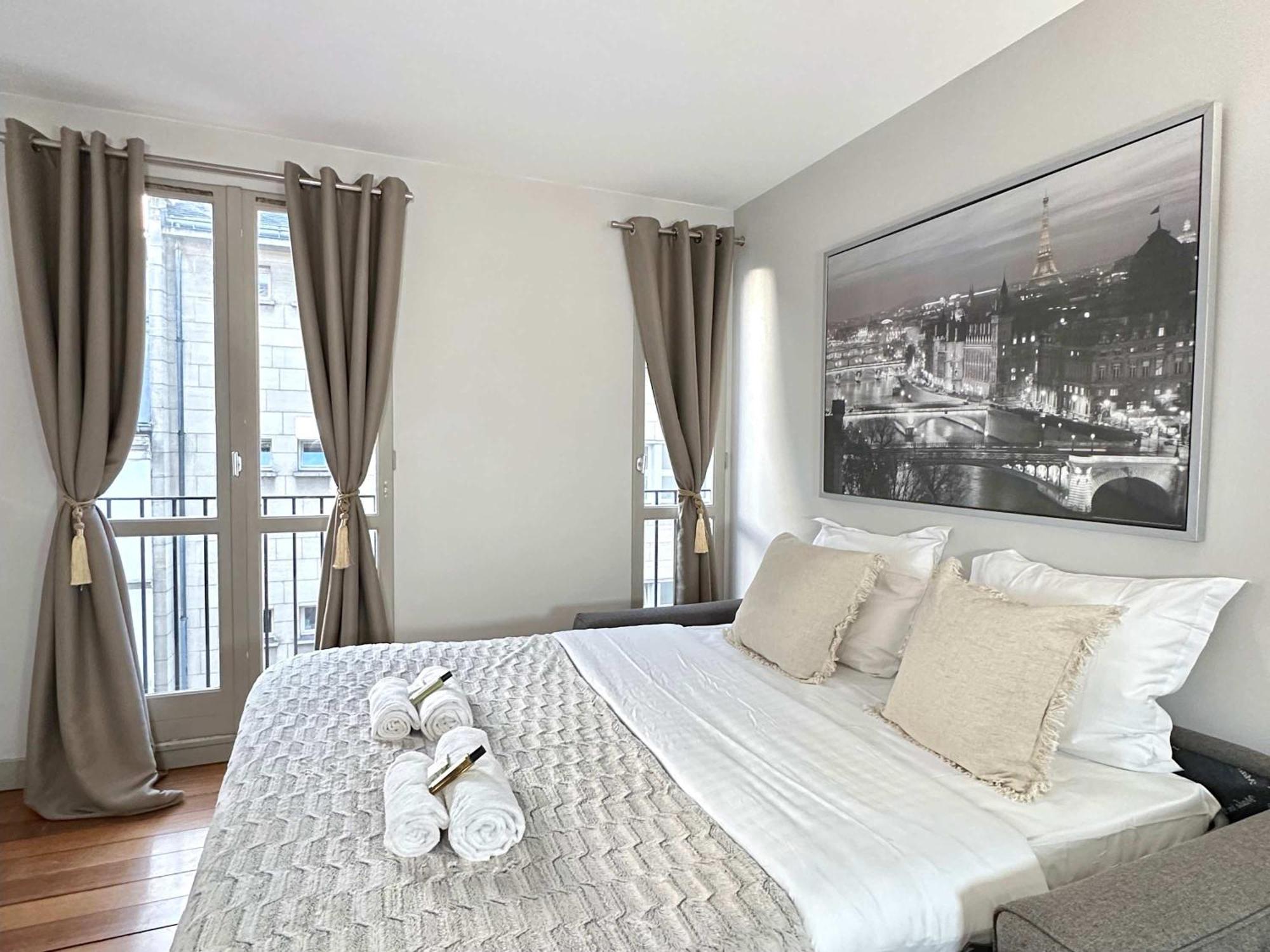 Beautiful Calm Studio In Le Marais باريس المظهر الخارجي الصورة